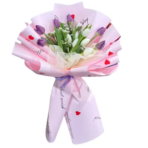 Ramo de 12 tulipanes 